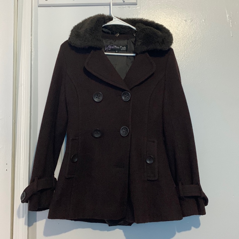 Fur Neck Coat For Woman - winter style